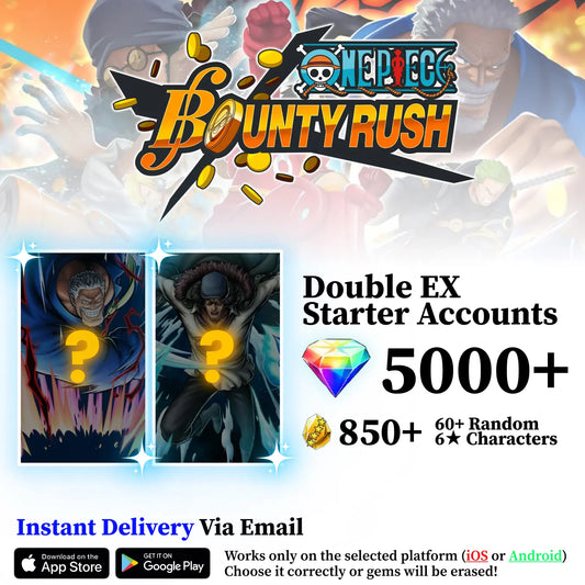 Double EX Combo OPBR Reroll Account [Global]